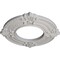 Ekena Millwork Benson Ceiling Medallion (Fits Canopies up to 4 1/8"), 9"OD x 4 1/8"ID x 5/8"P, Ultra Pure White CM09BNUWF - alternate 4